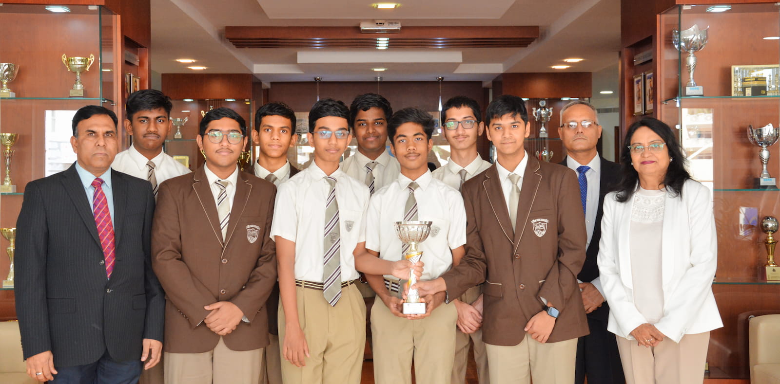 STREAM trophy group photo